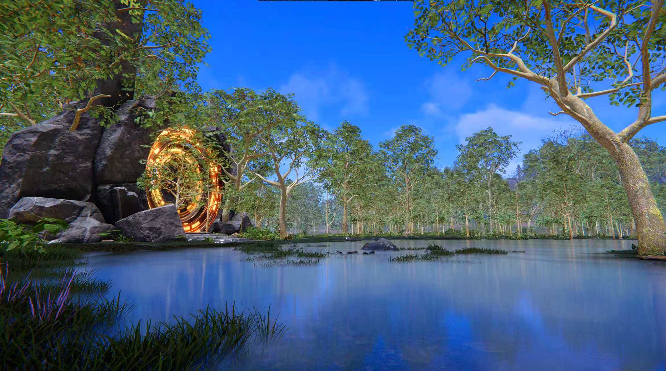 龙岛异兽水域秘境史前恐龙探索实景